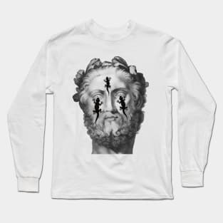 Salamander or Gecko eyes in the face Long Sleeve T-Shirt